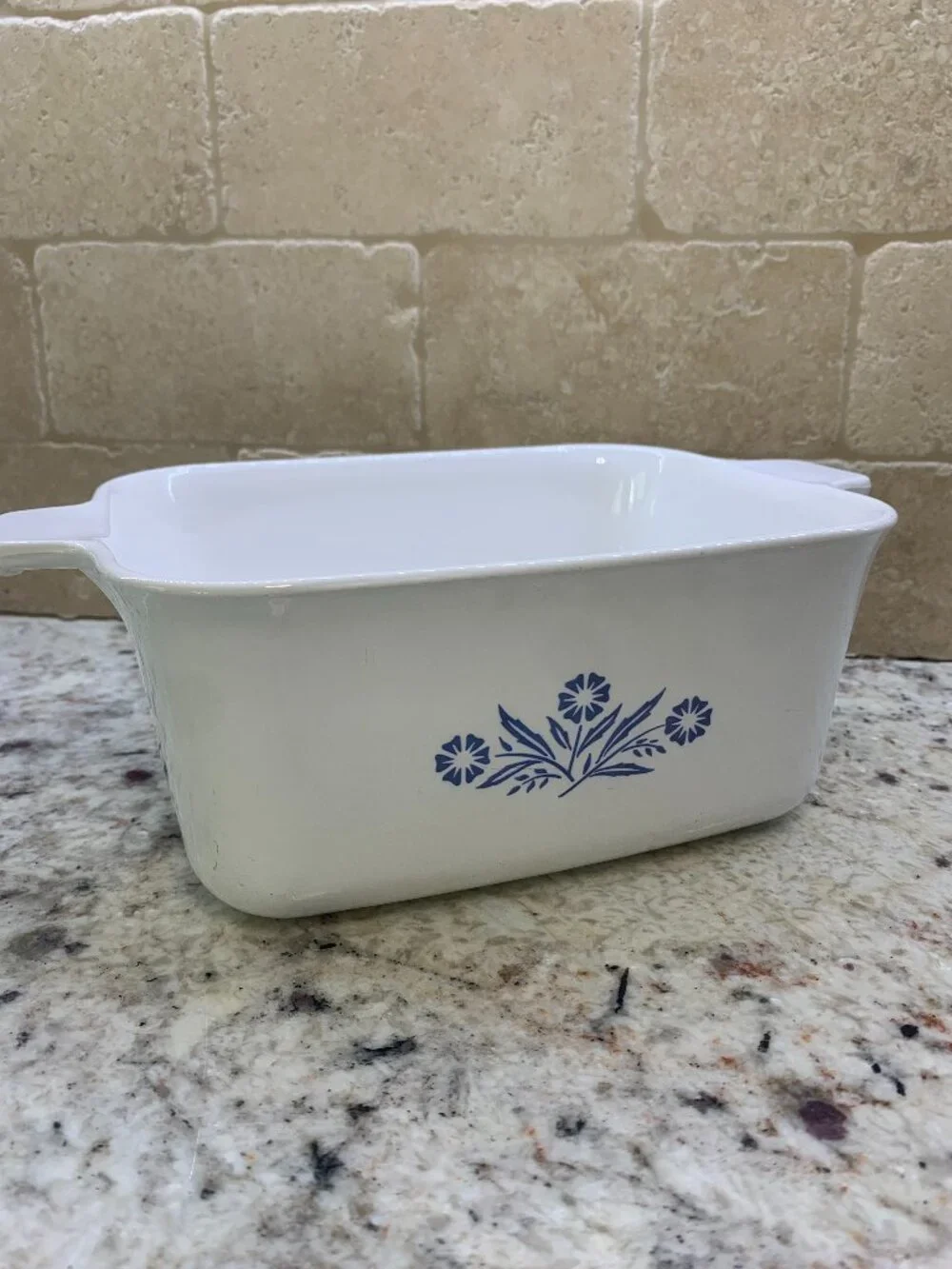 Vintage Corning Ware Blue Cornflower P-4-B 1 1/2 QT. Loaf